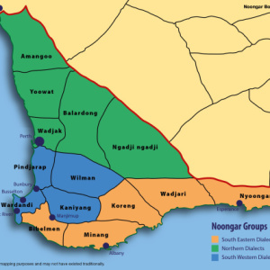 Noongar Clan Large A3 Poster