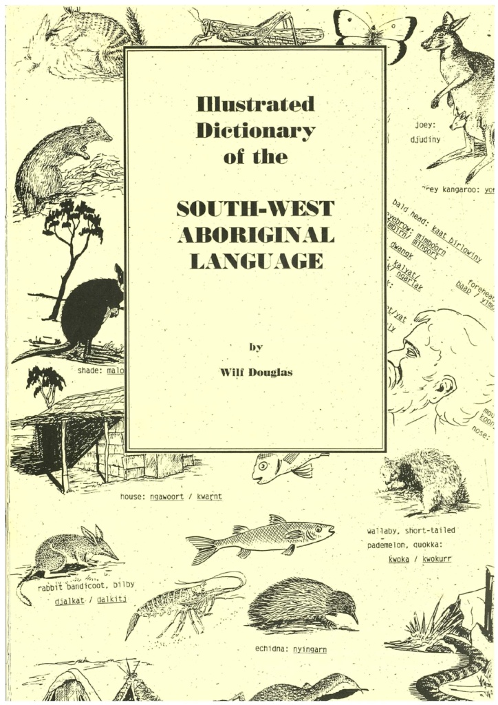 Illustrated Dictionary Noongar Boodjar Language Cultural Aboriginal