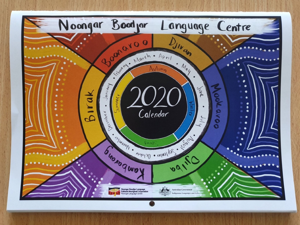 Introducing our 2020 Noongar Bonar diary and calendar!