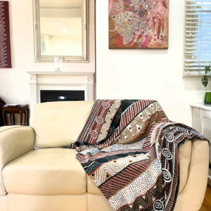 Cotton Throw - by Josette Papajua