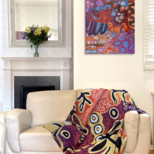 Cotton Throw - by Paddy Stewart