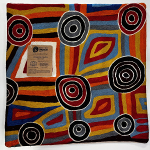 Cushion Cover Wool - Mary Napangardi Brown